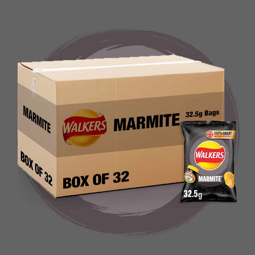 32x Walkers Marmite 32.5g