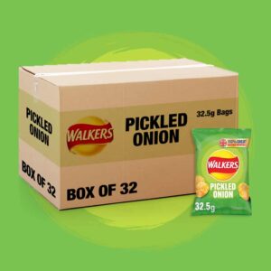 32x Walkers Pickled Onion 32.5g