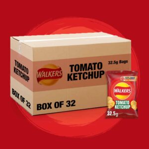 32x Walkers Tomato Ketchup 32.5g