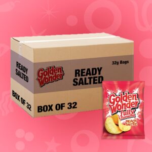 32x Golden Wonder Ready Salted 32g