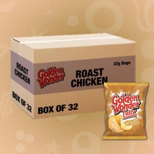 32x Golden Wonder Roast Chicken 32g