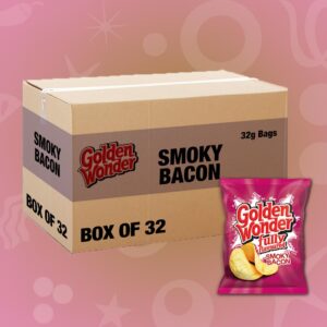 32x Golden Wonder Smoky Bacon 32g