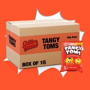 18x Golden Wonder Tangy Toms 50g