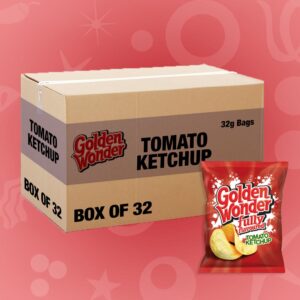 32x Golden Wonder Tomato Ketchup 32g