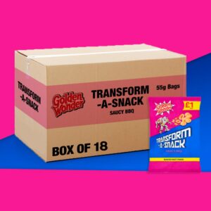 18x Transform-A-Snack Saucy BBQ 56g