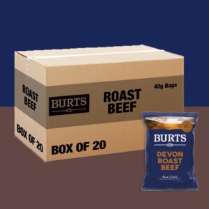 20x Burts Devon Roast Beef 40g