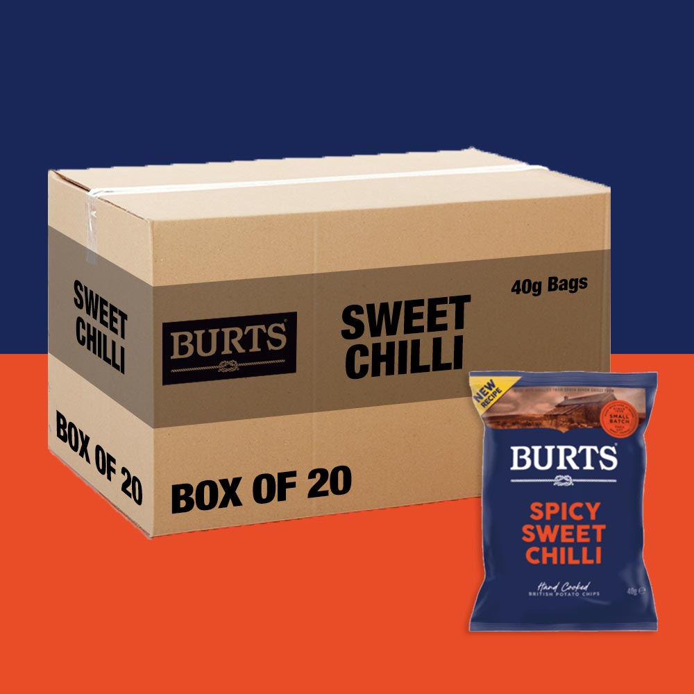 20x Burts Spicy Sweet Chilli 40g