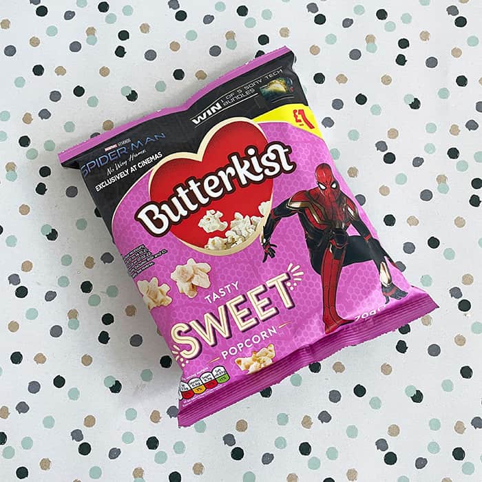 15x Butterkist Cinema Sweet Popcorn 70g