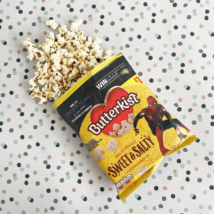 15x Butterkist Sweet & Salted Popcorn 70g