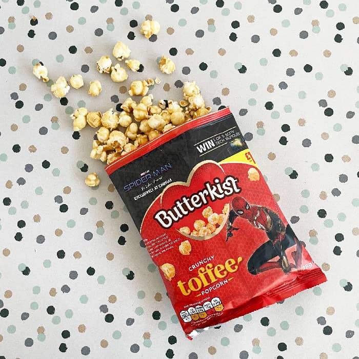 15x Butterkist Crunchy Toffee Popcorn 78g