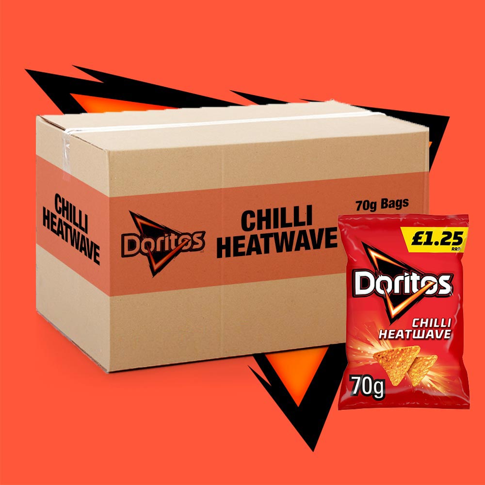 18x Doritos Chilli Heatwave 70g