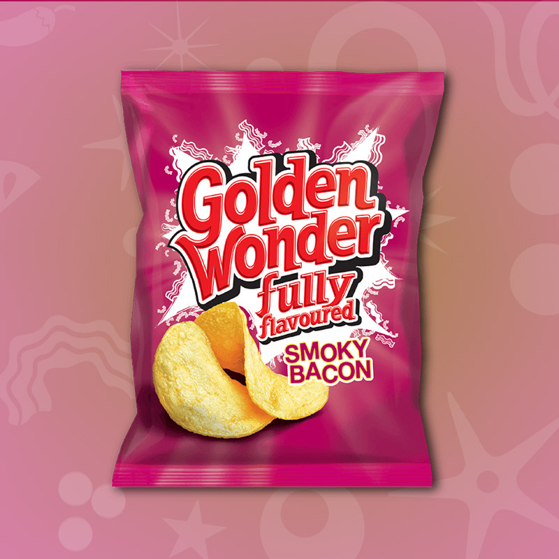 32x Golden Wonder Smoky Bacon 32g