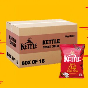 18x Kettle Chips Sweet Chilli & Sour Cream 40g