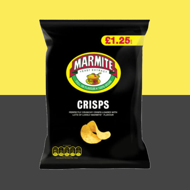 18x Marmite Crisps 65g