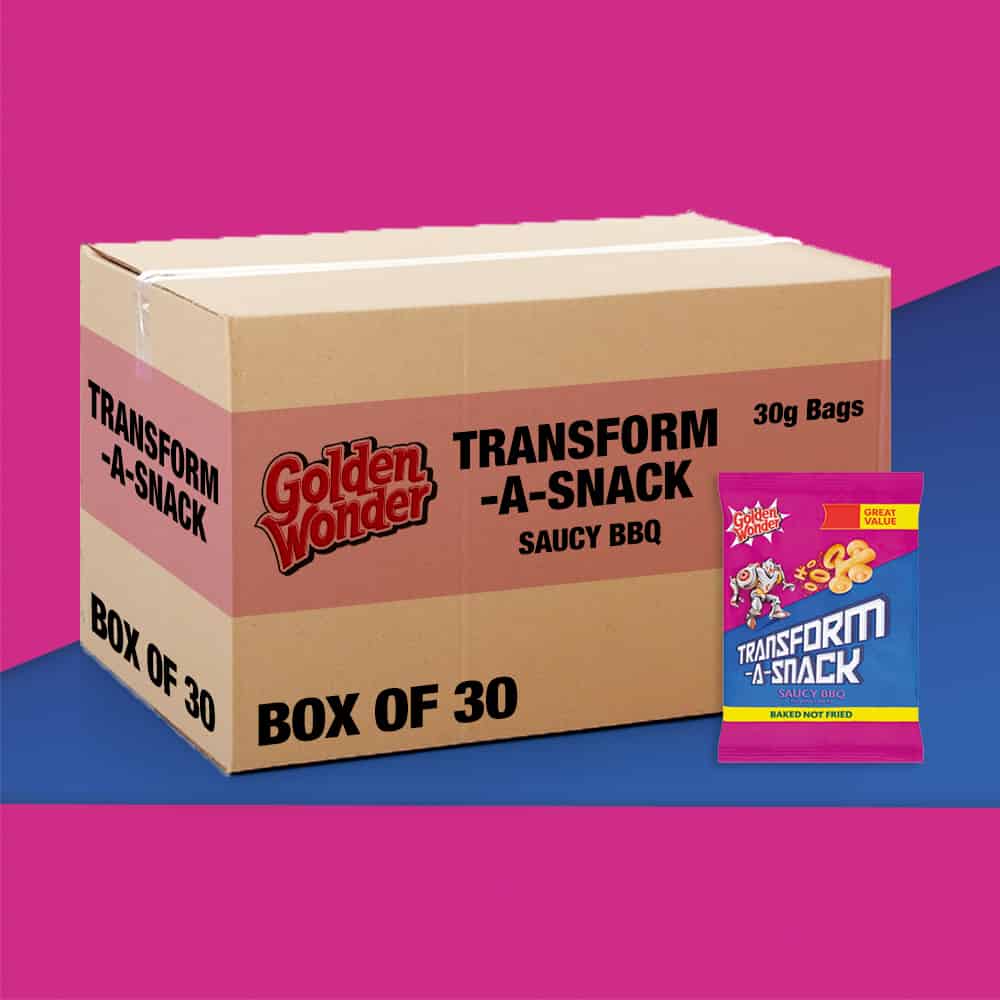 30x Transform-A-Snack Saucy BBQ 27g