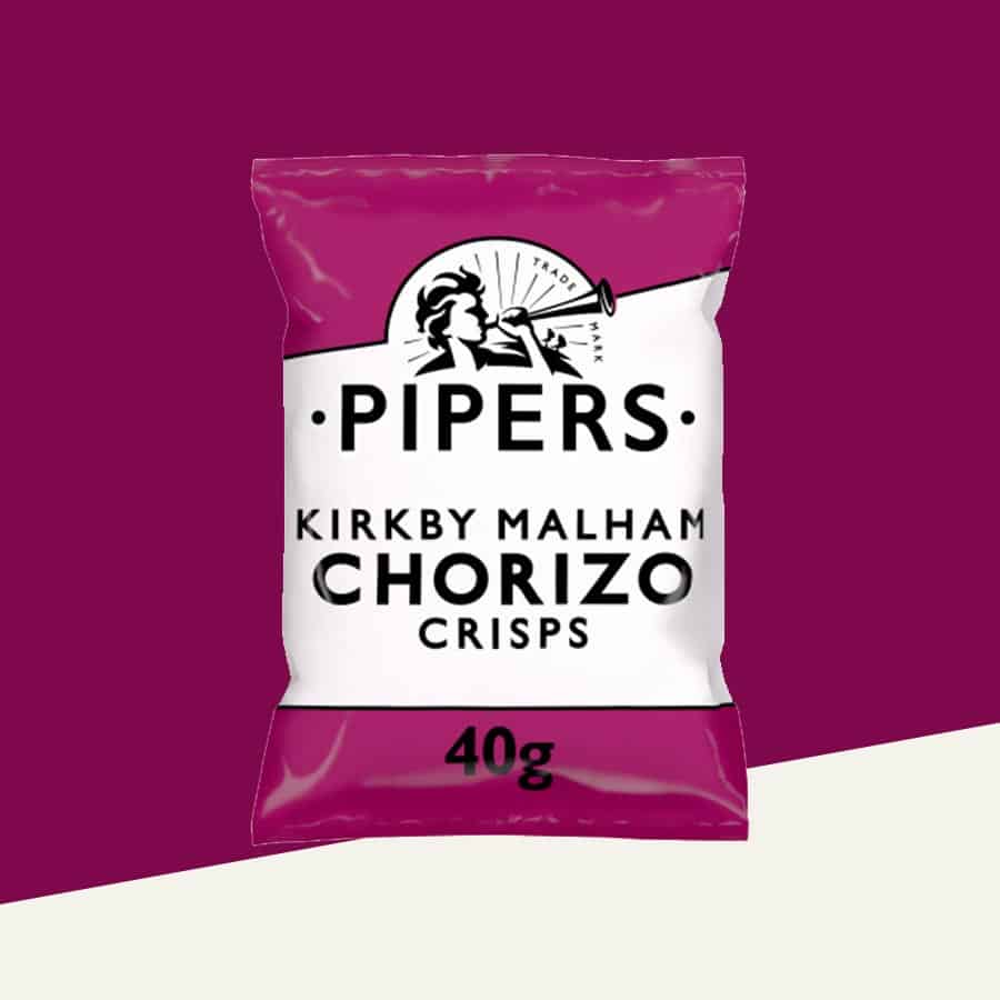 24x Pipers Kirkby Malham Chorizo 40g