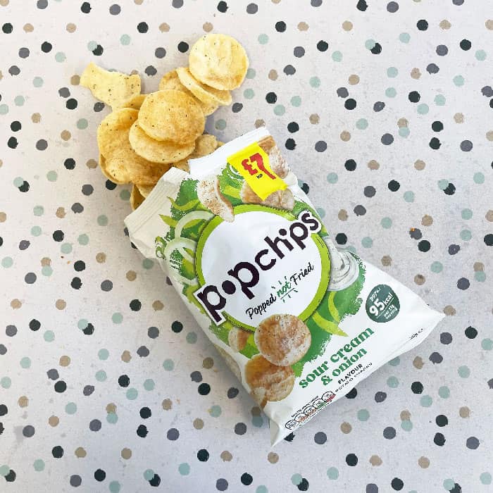 16x Popchips Sour Cream & Onion 50g
