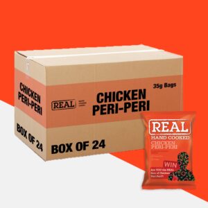 24x Real Crisps Chicken Peri Peri 35g