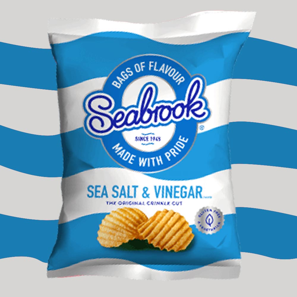 32x Seabrook Salt & Vinegar 32g