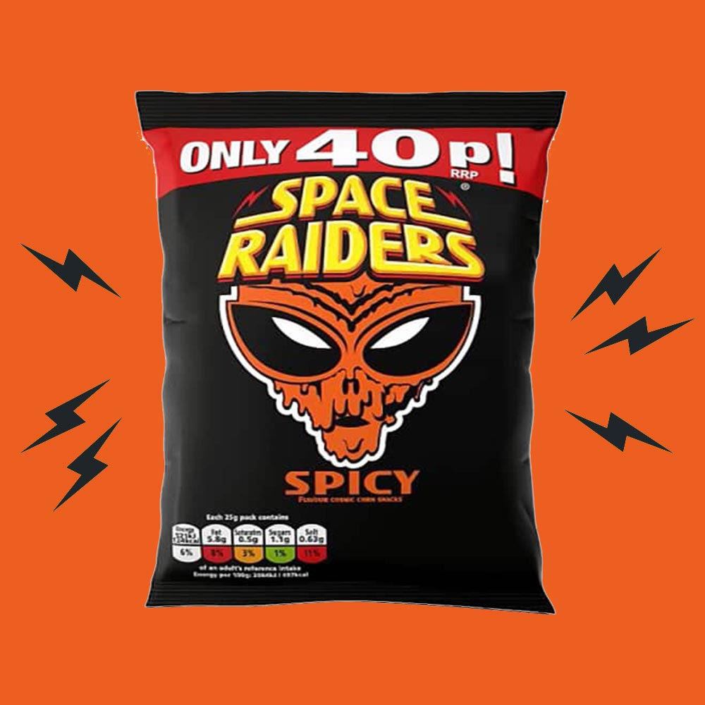 144x Space Raiders Crisps – Mega Bundle