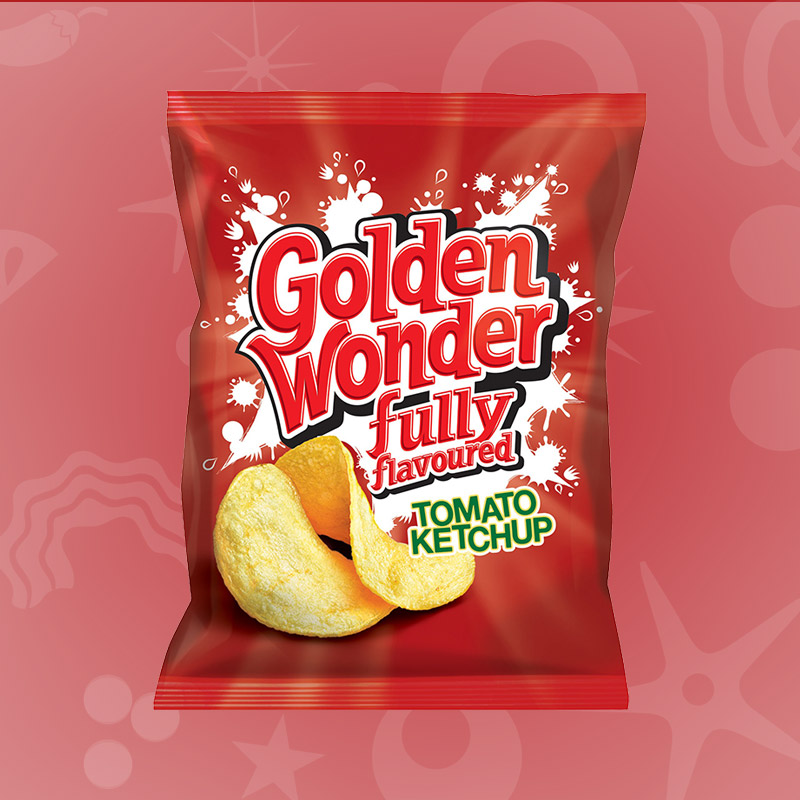 32x Golden Wonder Tomato Ketchup 32g
