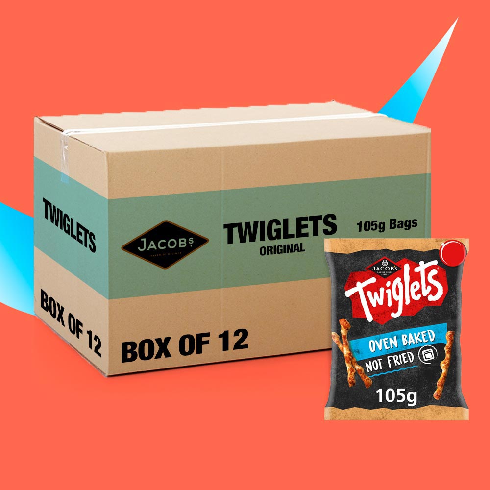 12x Jacob’s Twiglets 105g