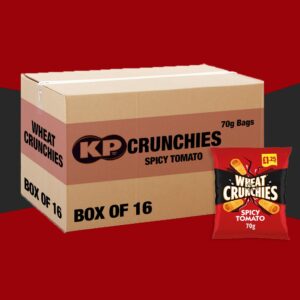 16x Wheat Crunchies Spicy Tomato 70g