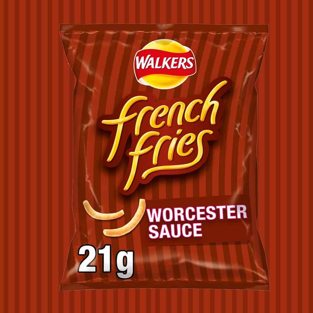 32x Walkers French Fries Worcester Sauce 21g