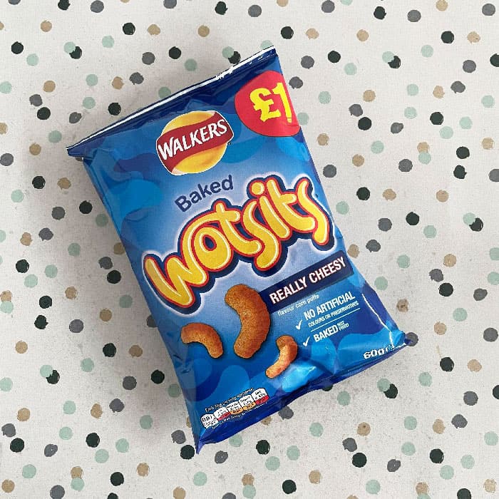 18x Walkers Wotsits Cheese 60g