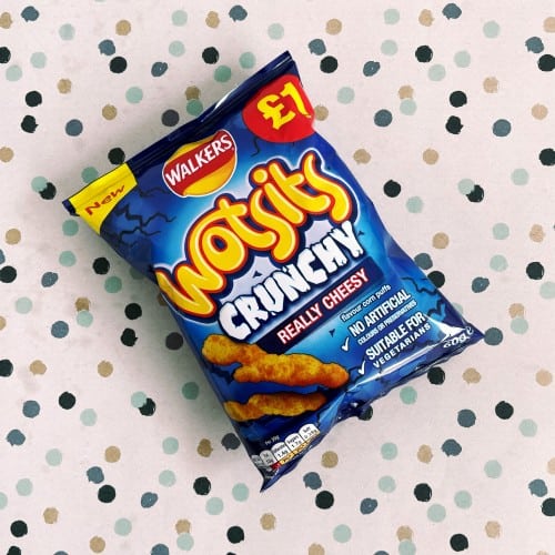 15x Wotsits Crunchy Really Cheesy 60g