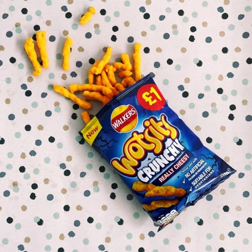 15x Wotsits Crunchy Really Cheesy 60g
