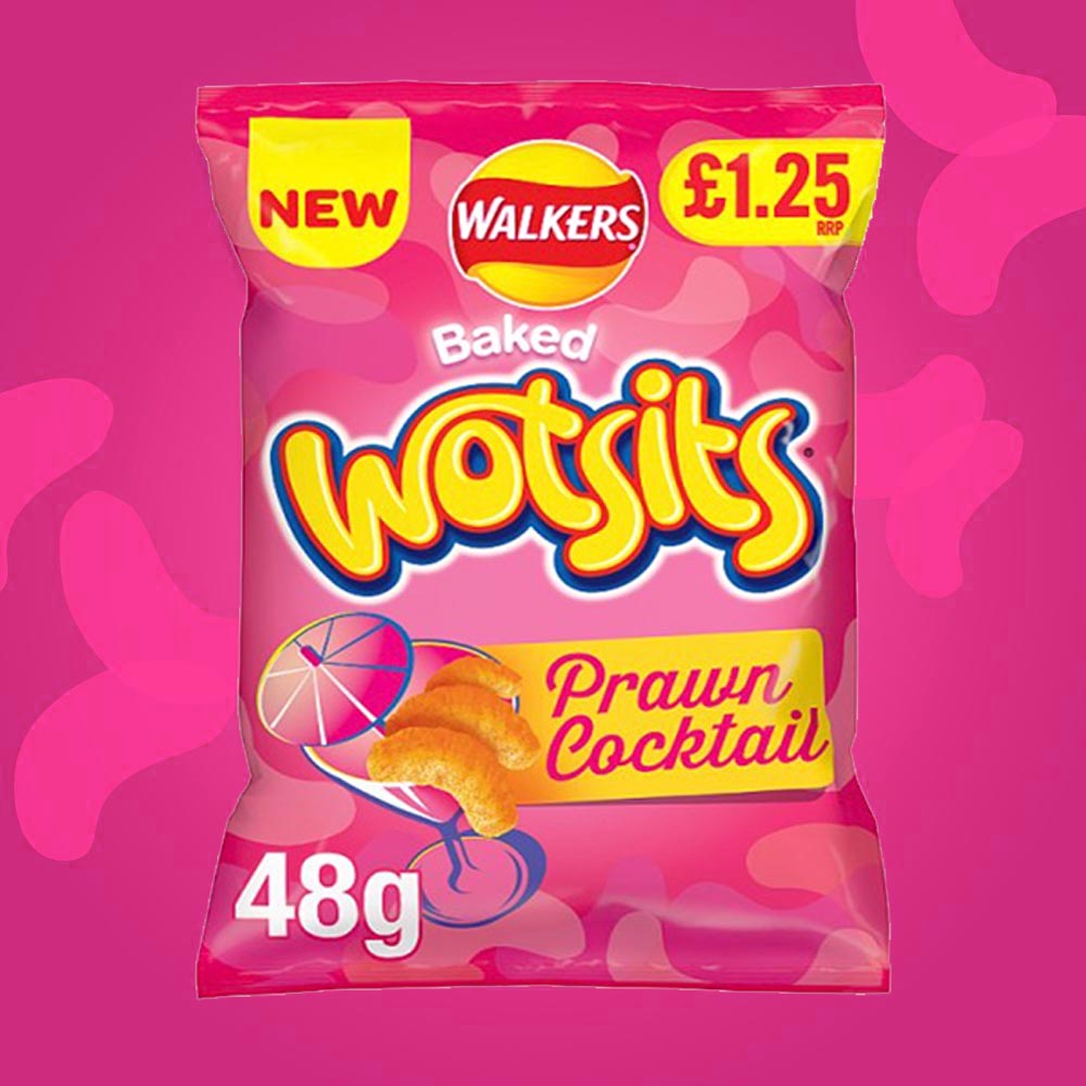18x Wotsits Prawn Cocktail 48g