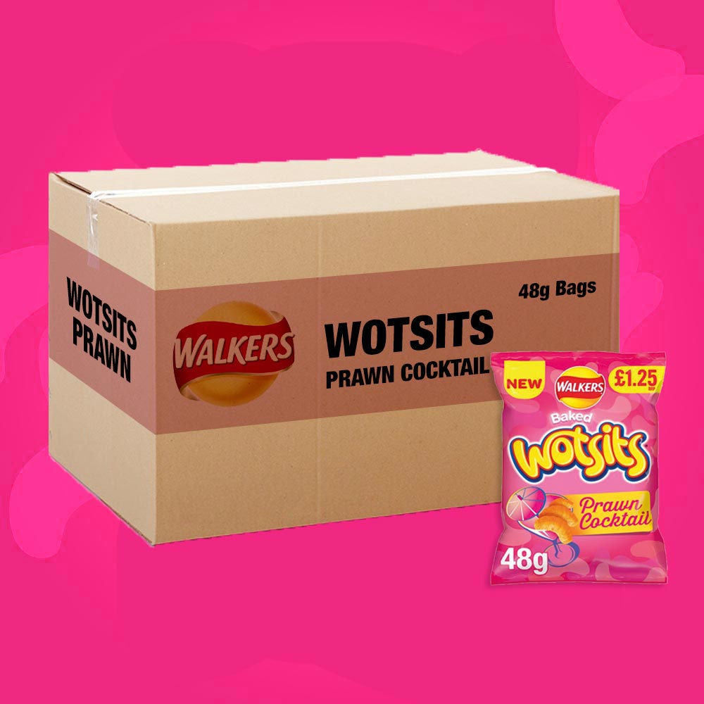 18x Wotsits Prawn Cocktail 48g