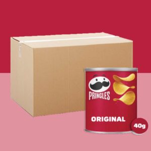 12x Pringles Original Crisps Can 40g