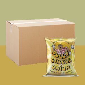 24x Bully Cheese 'N' Onion Crisps 40g