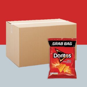 Box of 24 - Doritos Chilli Heatwave Grab Bag 48g