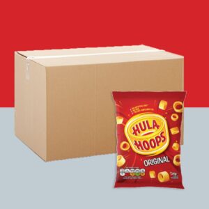 Box of 32 - Hula Hoops Original Mini Bags 34g