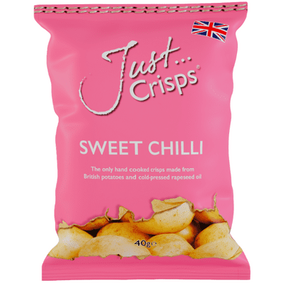 Box of 24 – Just Crisps Sweet Chilli 40g