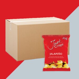 Box of 24 - Just Crisps Jalapeño 40g