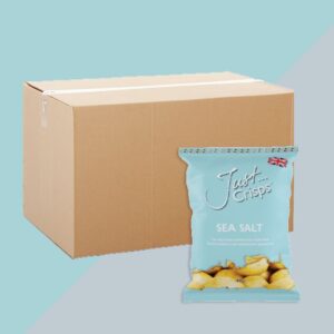 Box of 24 - Just Crisps Sea Salt 40g
