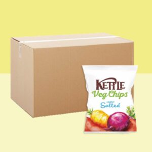 18x Kettle Veg Chips Lightly Salted 40g