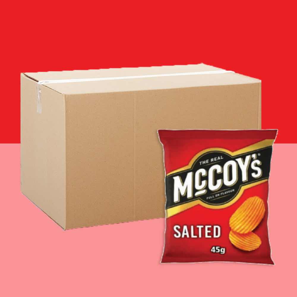 36x McCoy’s Ready Salted 45g