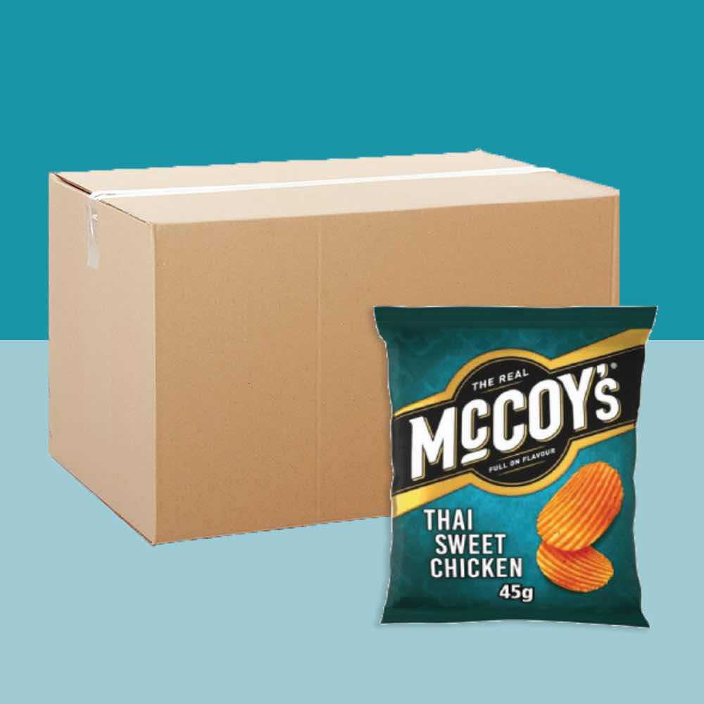 36x McCoy’s Thai Sweet Chicken 45g
