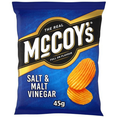 36x McCoy’s Salt & Malt Vinegar 45g