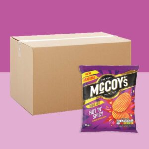 36x McCoy's Hot & Spicy 45g