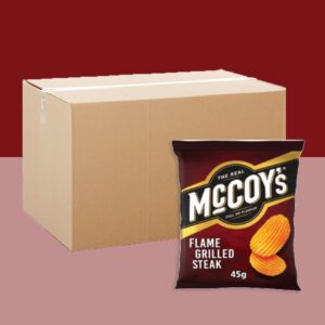 36x McCoy's Flame Grilled Steak 45g