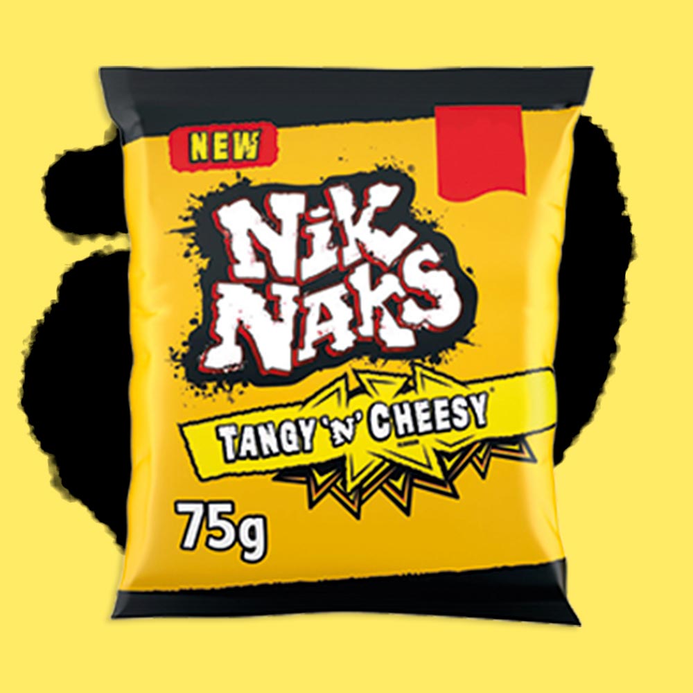 20x Nik Naks Tangy ‘n’ Cheese 75g