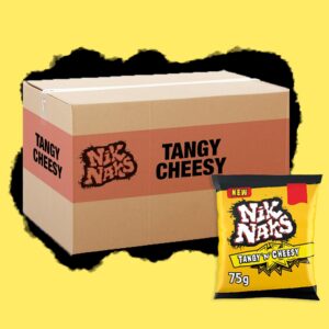 20x Nik Naks Tangy 'n' Cheese 75g