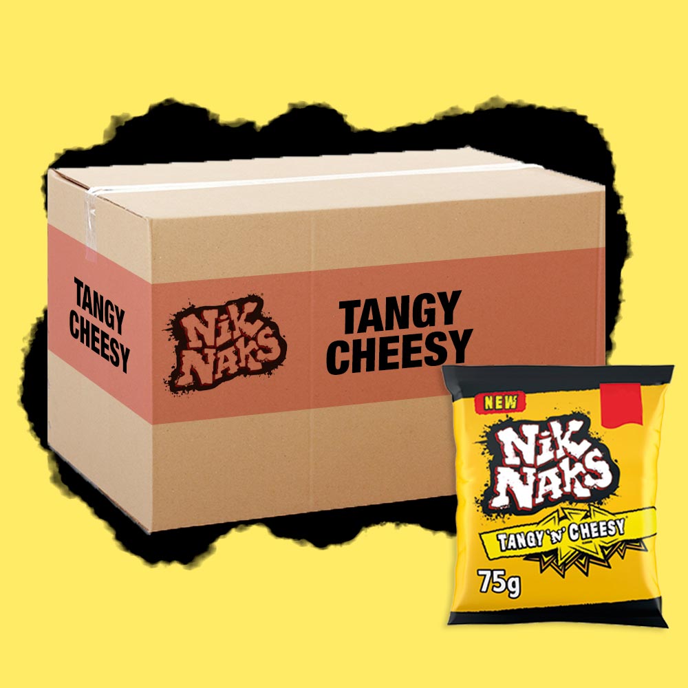 20x Nik Naks Tangy ‘n’ Cheese 75g