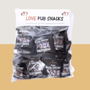 20x Black Country Pork Scratchings Hanging Bag 60g